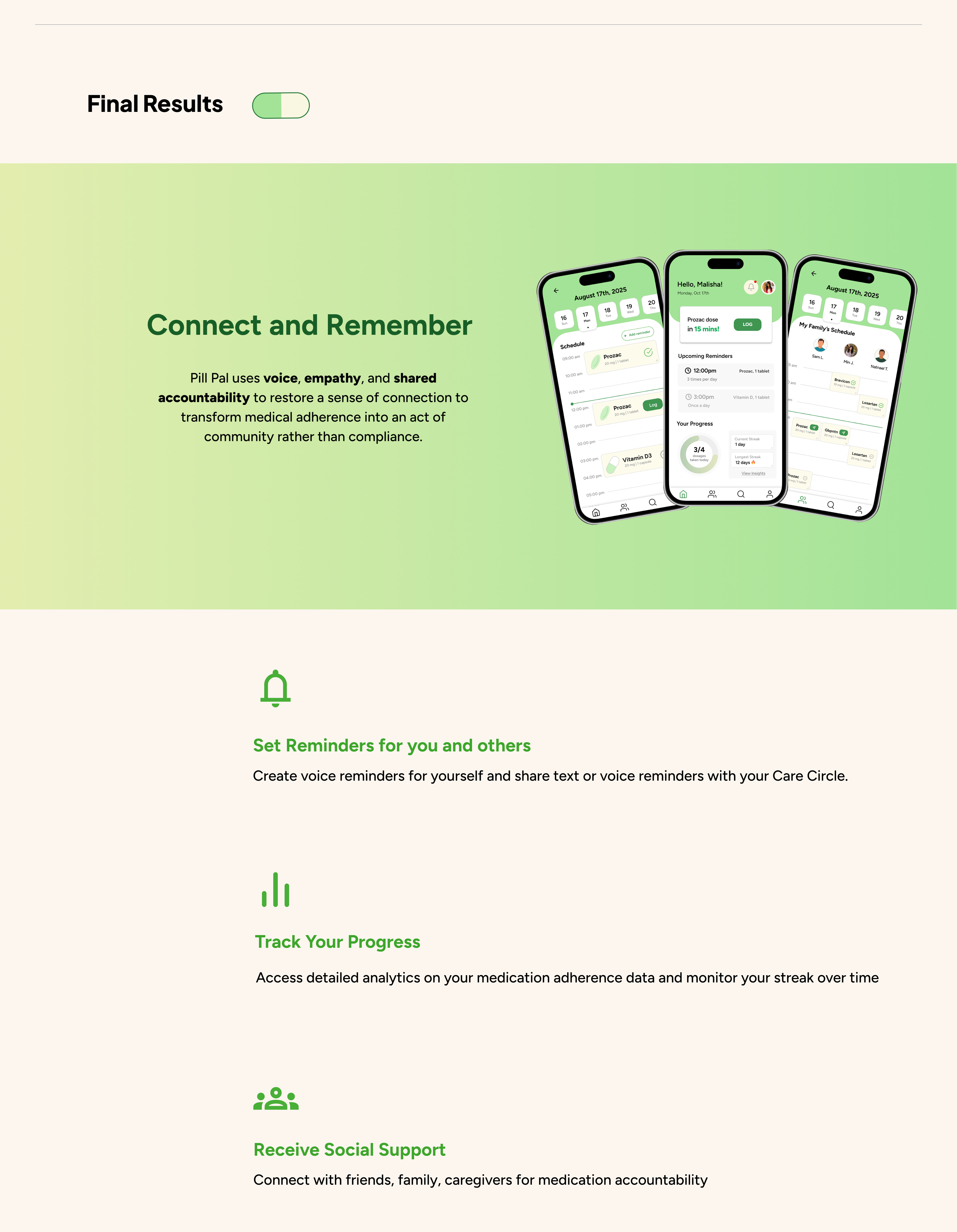 Pill Pal project page (slide 8)