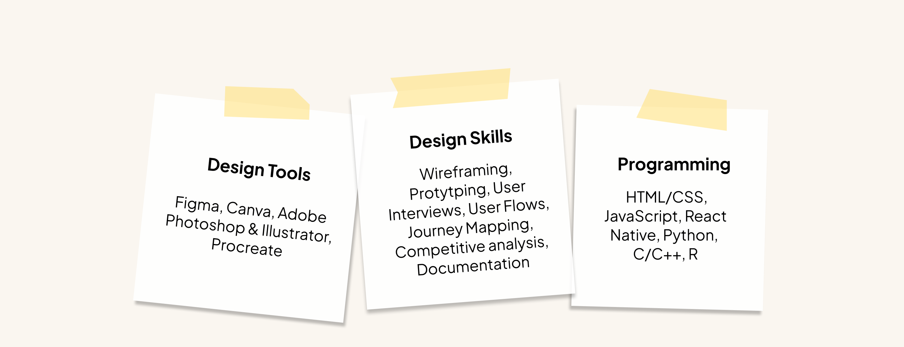 Tools and technologies